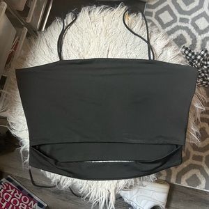 Shein Black Crop Top